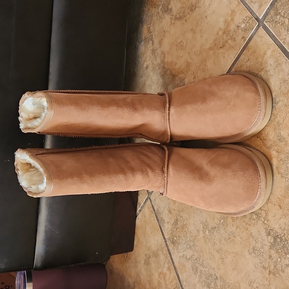 Flojos Artic Women's Tall Leather Boots - Picture 2 of 6